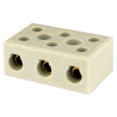 CONECTOR PORCELANA BIPOLAR 16MM C/2 FOX