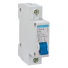 DISJUNTOR UNIPOLAR DIN BCO 025A TRAMONTINA