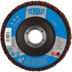 DISCO LIXA FLAP 4.1/2 120 OXI COST FIBRA TYR