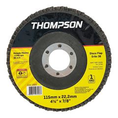 DISCO LIXA FLAP 7 036 OXI ALUM THOMPSON