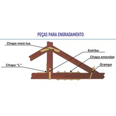 CHAPA MEIA LUA ENGRAD OPER