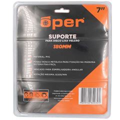 SUPORTE DISCO LIXA VELCRO 7