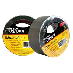 FITA ADESIVA SILVER TAPE 48MMX05M PRATA THOMPSON