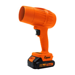 SOPRADOR AR TURBO PORTÁTIL BATERIA 21V ÓPER