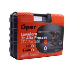 LAVADORA ALTA PRESSÃO PORTATIL BATERIA ÓPER