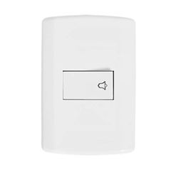 INTERRUP CAMPAINHA 2X4 C/PLACA MODULAR PLUZIE