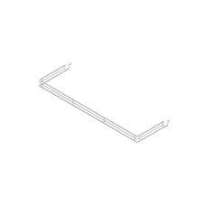 APARADOR U P/BAND 30X91CM BR ZAR