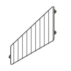 DIVISORIA CESTO GONDOLA 30CM C/2 ZA