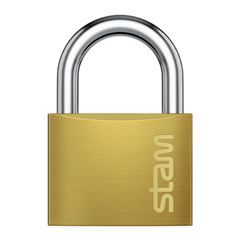 CADEADO 50 MM - ZAMAC (E-COAT) STAM