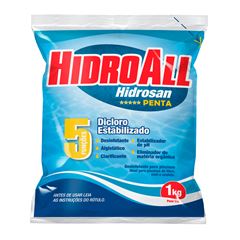CLORO PISCINA HIDROSAN PENTA 1KG HIDROALL