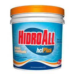 CLORO PISCINA ESTABILIZADOR HCL PLUS HIDROALL 10KG