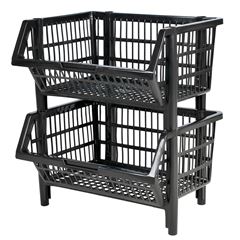 CESTO EXPOSITOR MÉDIO - PRETO