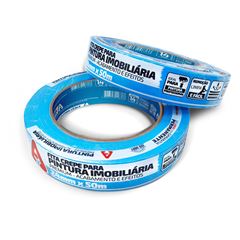 FITA CREPE MOBILIARIA A327S 24MMX50M AZL NEON ADER