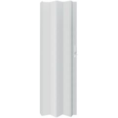 PORTA SANFONADA PVC 80CM BRANCA INOVA