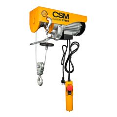 GUINCHO S/ COLUNA 300/600KG S/ BALDE MONOF 220V CS