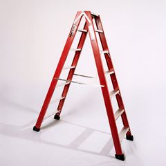 ESCADA TESOURA FIBRA VIDRO 7DEG 1,92M OPER