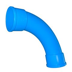 CURVA 90ºBB 50MM DURO PVC