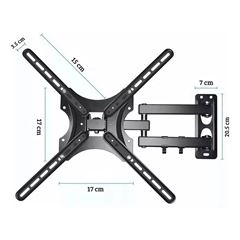 SUPORTE TRI-ARTICULADO TV INLUSS