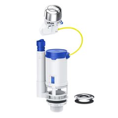 REPARO CAIXA ACOPLADA VÁLVULA SAÍDA DUPLA UNIV ROC