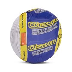 CABO FLEX 10.0MM 100MT BCO COBRECOM