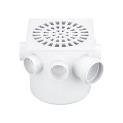 CAIXA SIFONADA QUAD 150X150X50MM GRELHA BCA HERC