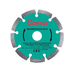 DISCO DIAMANTADO SEGMENTADO 110MM ECO CORTAG