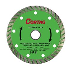 DISCO CORTE DIAMANTADO TURBO ECO 110MM CORTAG