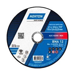 DISCO CORTE BNA12 115X1.0X22.23 NORTON