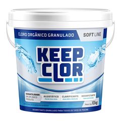 CLORO MULTIFUNCAO 10KG 33% SOFT LINE KEEPCLOR