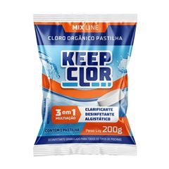 PASTILHA TRICLORO 200G 85% MIX LINE KEEPCLOR