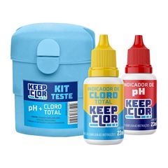 ESTOJO TESTE PISCINA CL/PH KEEPCLOR
