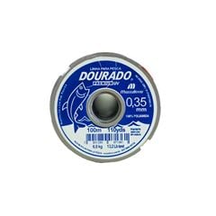 LINHA PESCA PREMIUM 100MT 035MM BCA DOURADO