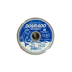 LINHA PESCA PREMIUM 100MT 040MM BCA DOURADO
