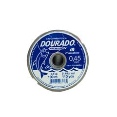 LINHA PESCA PREMIUM 100MT 045MM BCA DOURADO
