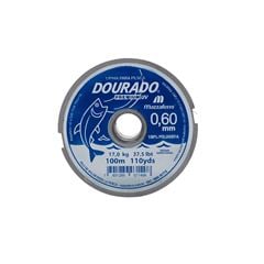 LINHA PESCA PREMIUM 100MT 060MM BCA DOURADO