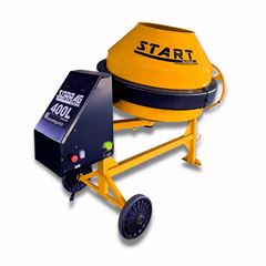 BETONEIRA C/MOTOR 400L MONOF 127V START SORRAG