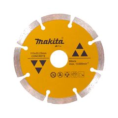 DISCO DIAMANT SEGMENTADO 115X22.23MM MAKITA