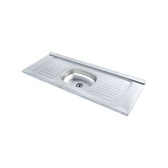 PIA INOX C/ CONCRETO 140X54 AMANDY