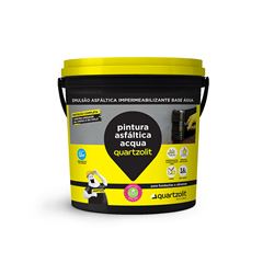PINTURA ASFALTICA ACQUA 3,6L QUARTZOLIT