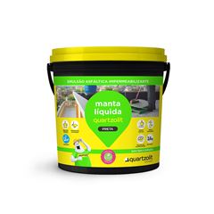 MANTA LIQUIDA IMPERM 3,6KG PRETA QUARTZOLIT