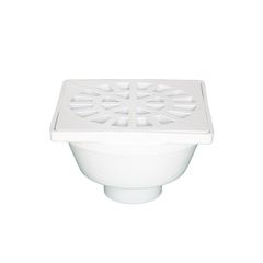 RALO QUADRADO SINFONADO BRANCO DN100X38XDN40 DURAL