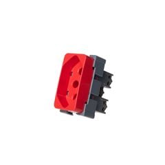 TOMADA PADRAO BRASIL 2P+T 20A-250V VERMEL MARGIRIU
