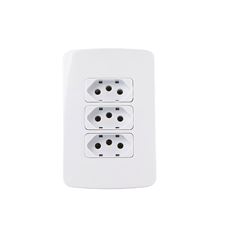 CONJ 3TOMAD PADR BR 2P+T 20A-250V 4X2 BCO MARGIRIU