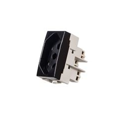 TOMADA PADRAO BR 2P+T 20A-250V EBONY CLEAN MARGIRU