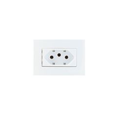 CONJ TOMADA PADRAO BR 29+T 10A 250V P/MOV 65X45 MA