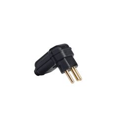 PLUGUE 2P+T 20A 90G C/PRENSA PRETO C/10 MARGIRIUS