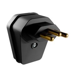 PLUGUE 2P+T 10A 90G EXGD C/PRENSA CABO PRETO MARGI