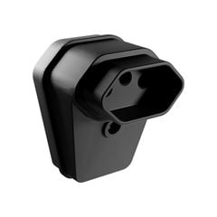 TOMADA 2P+T 20A 90G C/PRENSA CABO PRETO MARGIRIUS