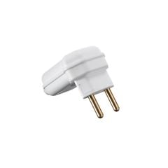 PLUGUE 2P 20A 90G BRANCO C/10 MARGIRIUS