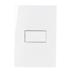 CONJ 1 INTERRUPT SIMPL 10A-250V 4X2 BCO SLEEK MARG